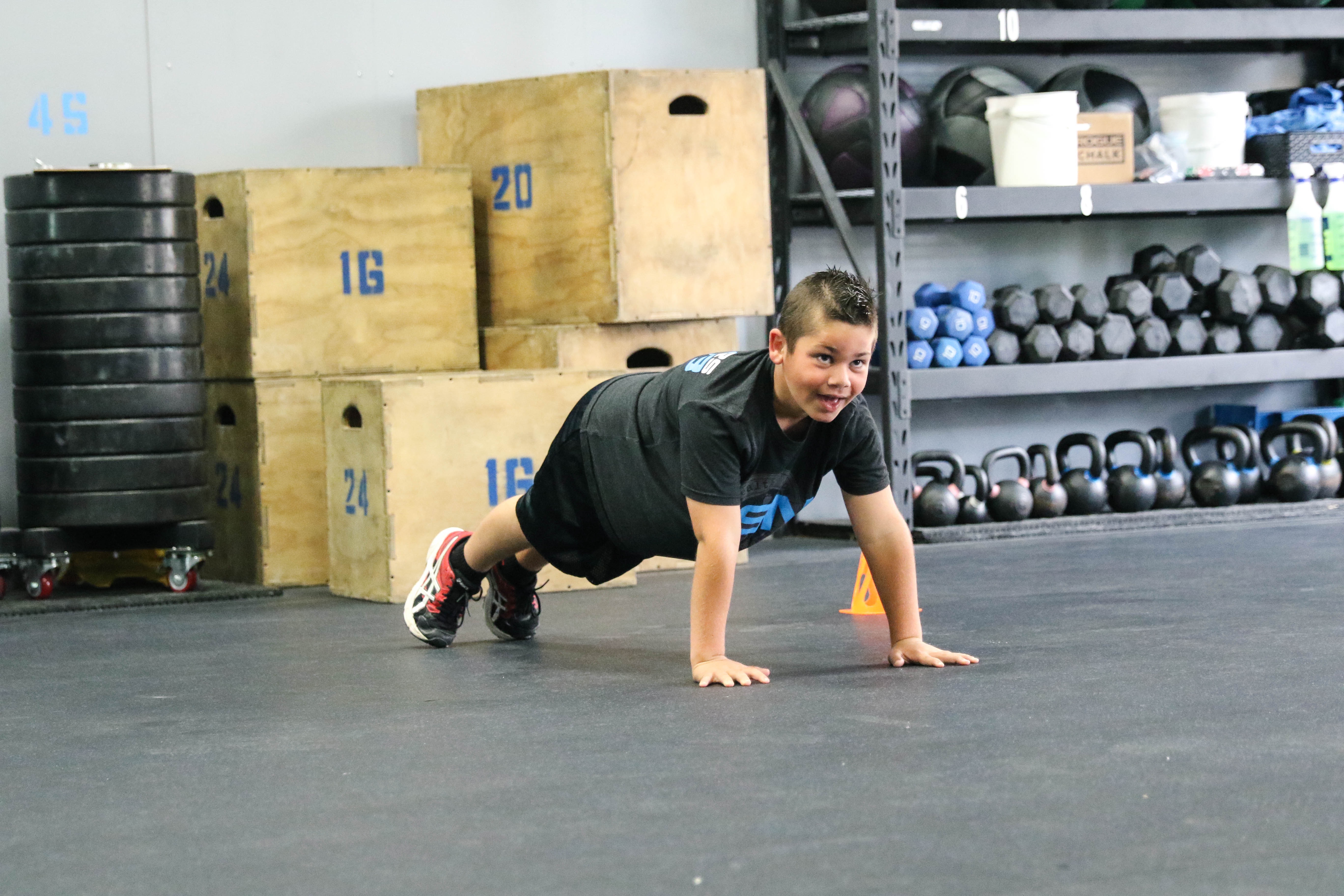Sports Nutrition for Young Athletes Doing Push-ups & More Starts with These 5 Snack Ideas