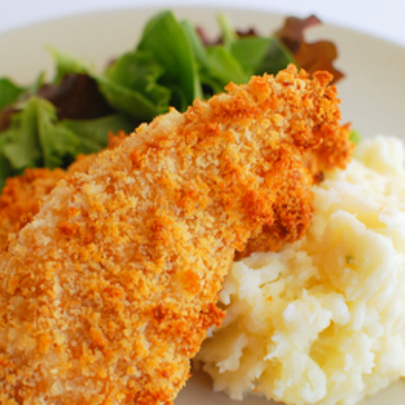 Panko Crusted Chicken | Healthy Steps Nutrition