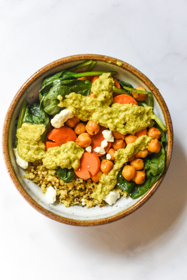 chickpea-quinoa-bowl