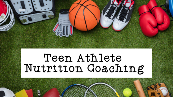 Nutritional coaching for children and teenagers