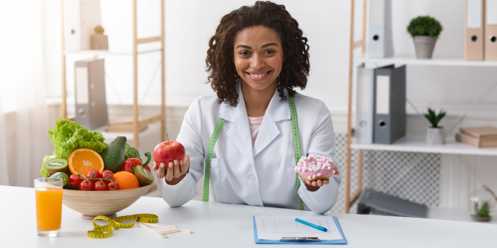 a wellness practitioner administrating the DUTCH test